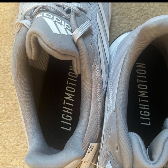 Adidas Duramo SL Men’s Running Shoes Gray White Size 10 (FY6680) Lightweight - Picture 5 of 7